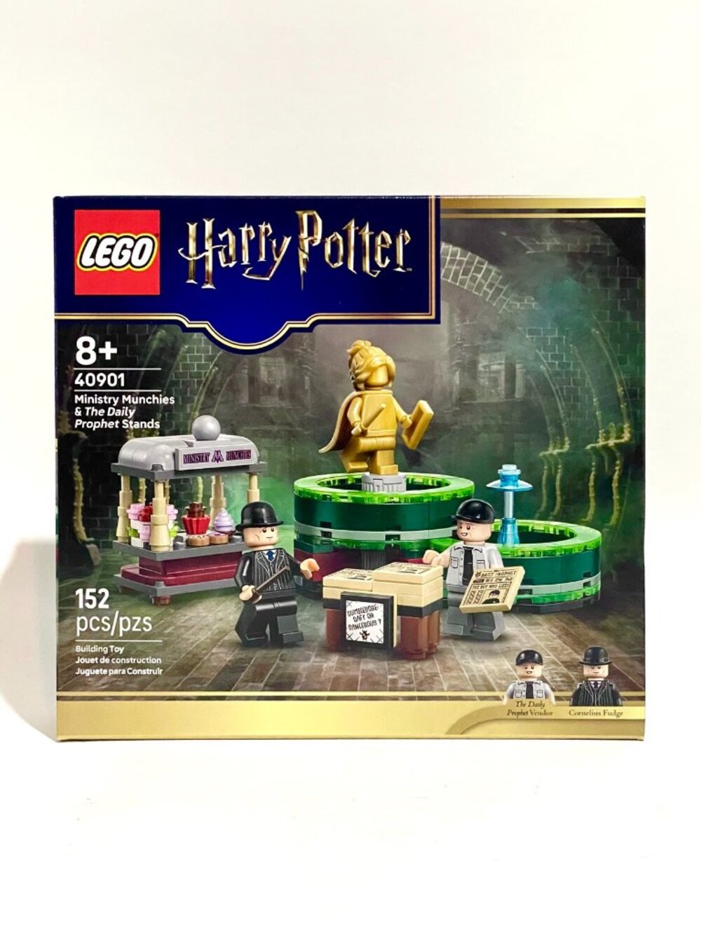 LEGO 40901 Harry Potter Ministry Munchies & The Daily Prophet Stands New in Hand